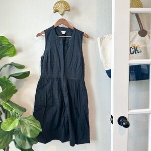 J. Crew Eyelette Dress with Pockets